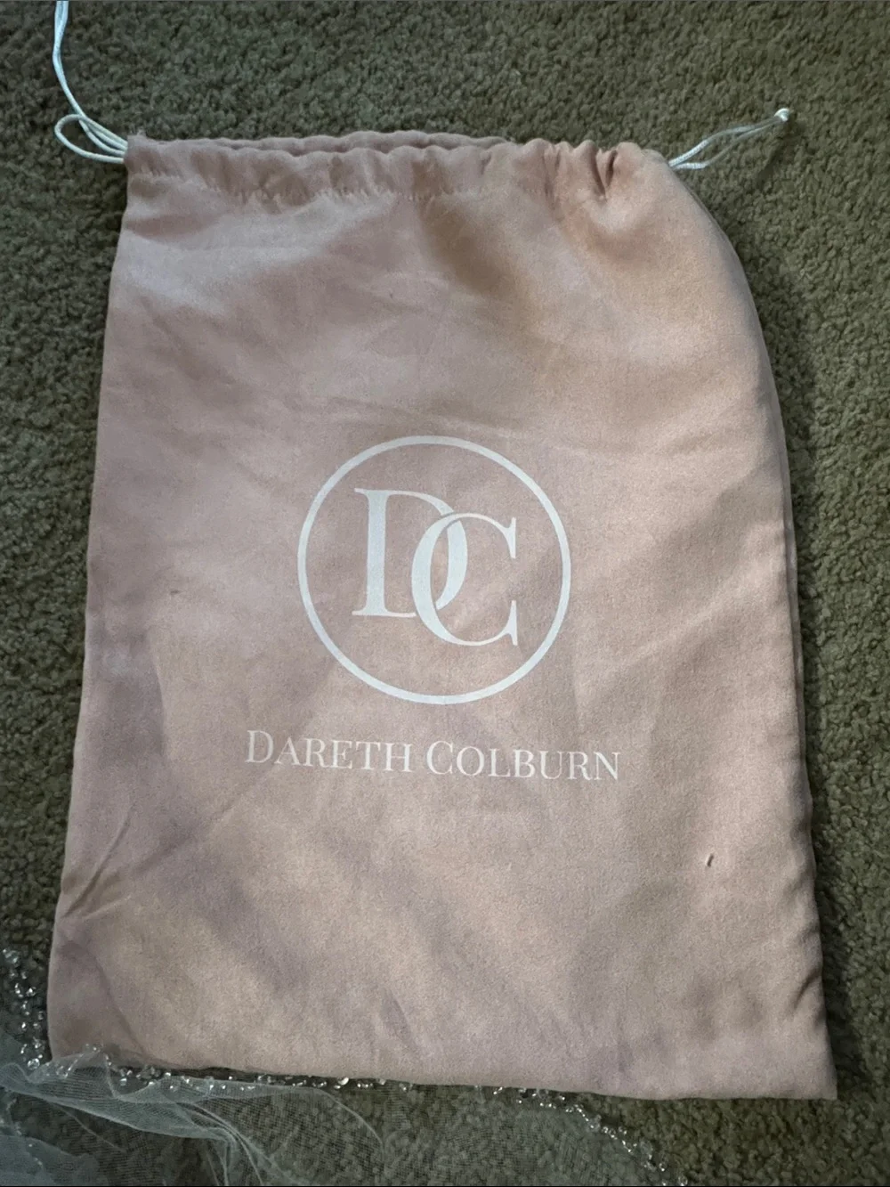 Darryl Colburn Ivory Veil with Sparkle Edge (36 inch)